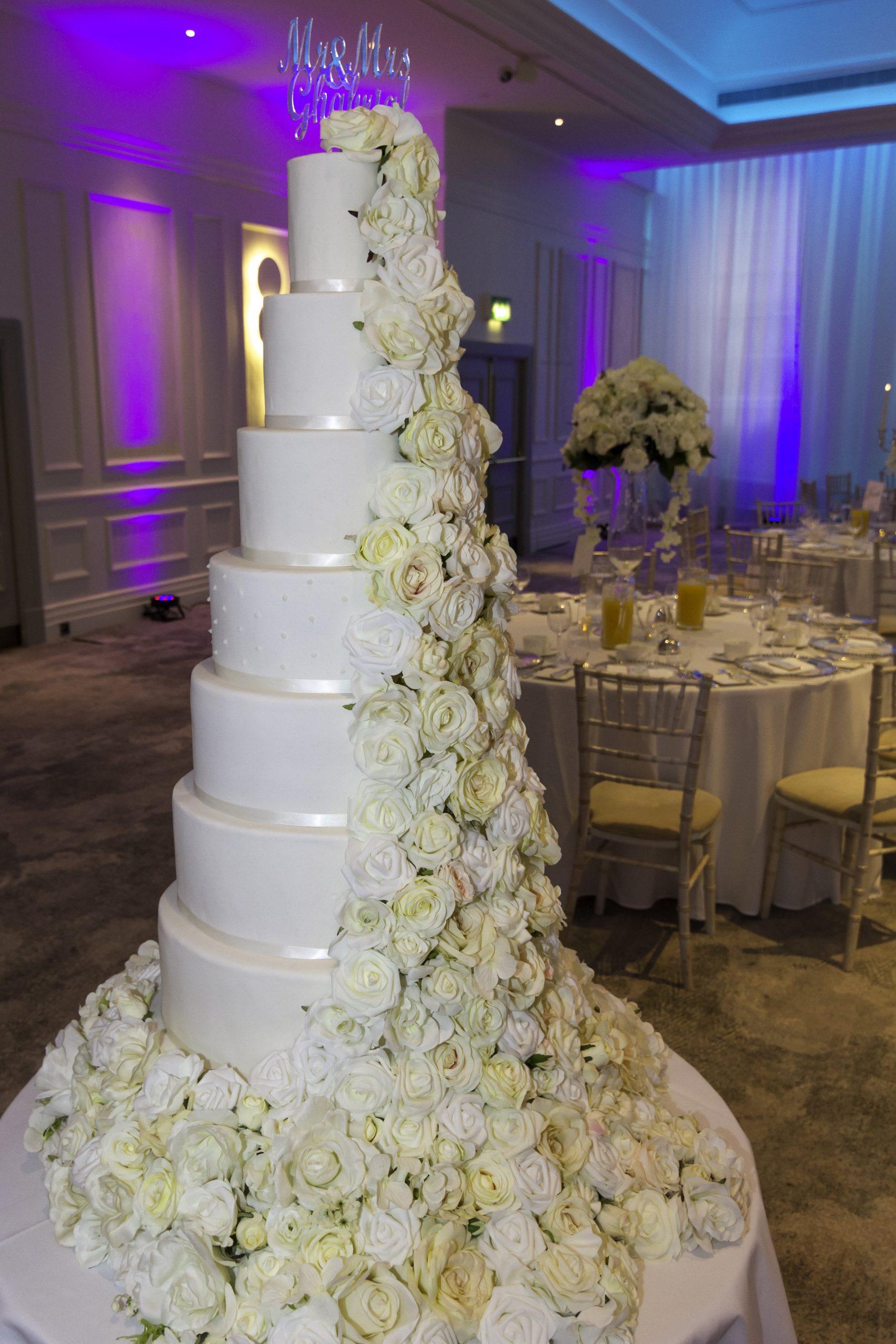 Large wedding cake, Wedding planner in kent