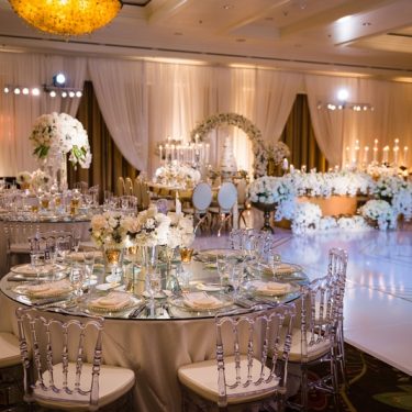 Wedding decor and dance floor in kent