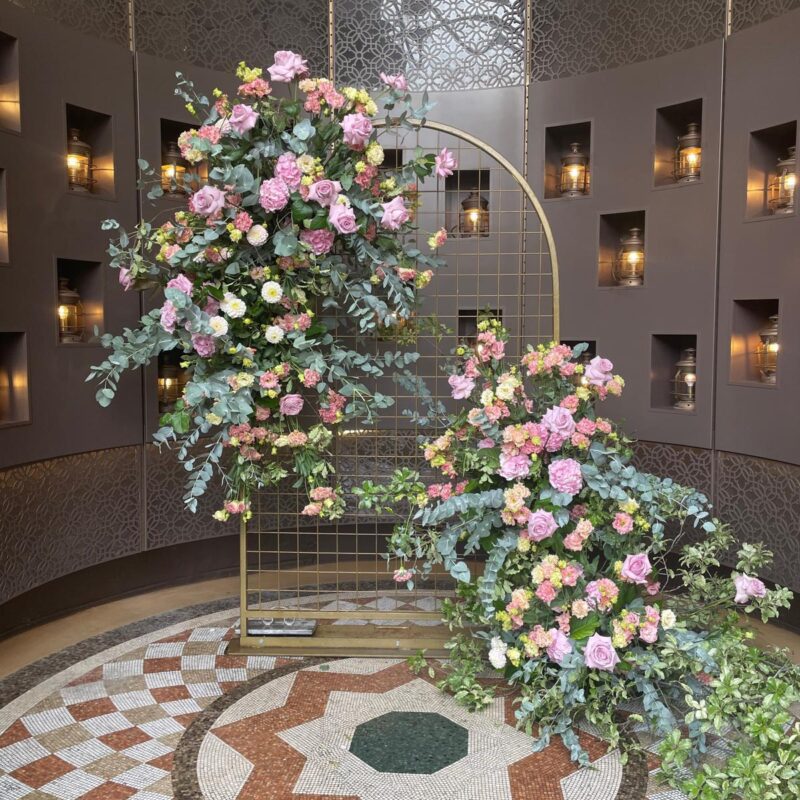Luxury 3D Entrance Flower Arrangement – Weddings, Engagements & Celebrations